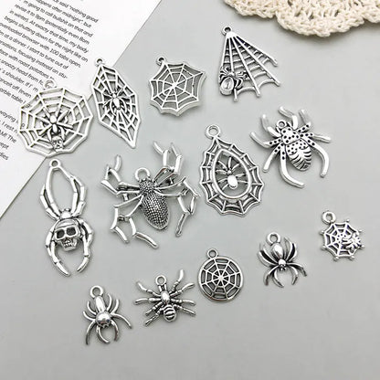 Zinc Alloy Spider Accessories Pendant