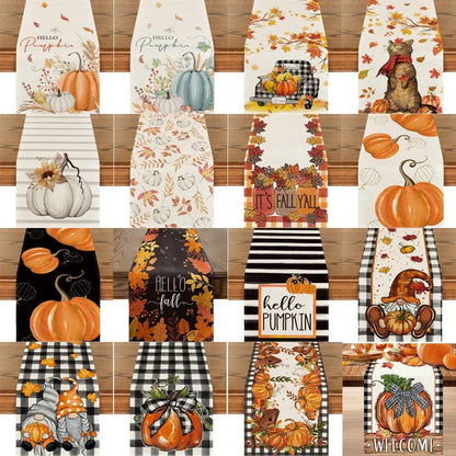 Autumn Thanksgiving Atmosphere Decorative Table Cloth