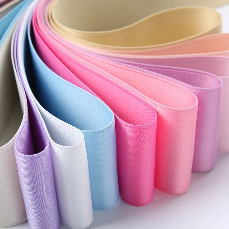 Double-sided Pearlescent Cotton Ribbon