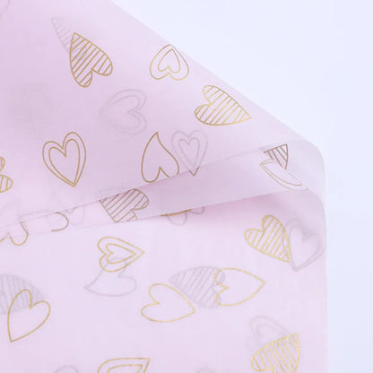 Romantic Hollow Love Mg Tissue Paper 28 Pieces