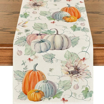 Autumn Thanksgiving Atmosphere Decorative Table Cloth