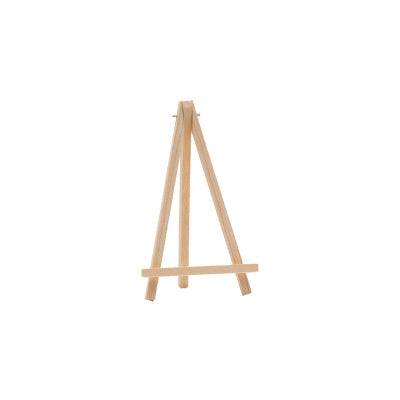 Portable Wooden Easel Stand for Phones and Tablets with Storage Desk Design