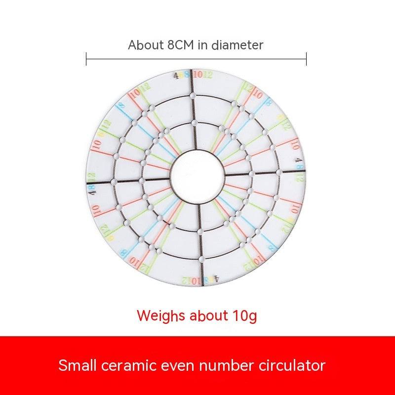 Round Splitter Trimming Blank Equal Split Blank Acrylic Divider Square Continuous