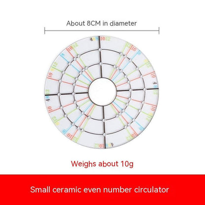 Round Splitter Trimming Blank Equal Split Blank Acrylic Divider Square Continuous