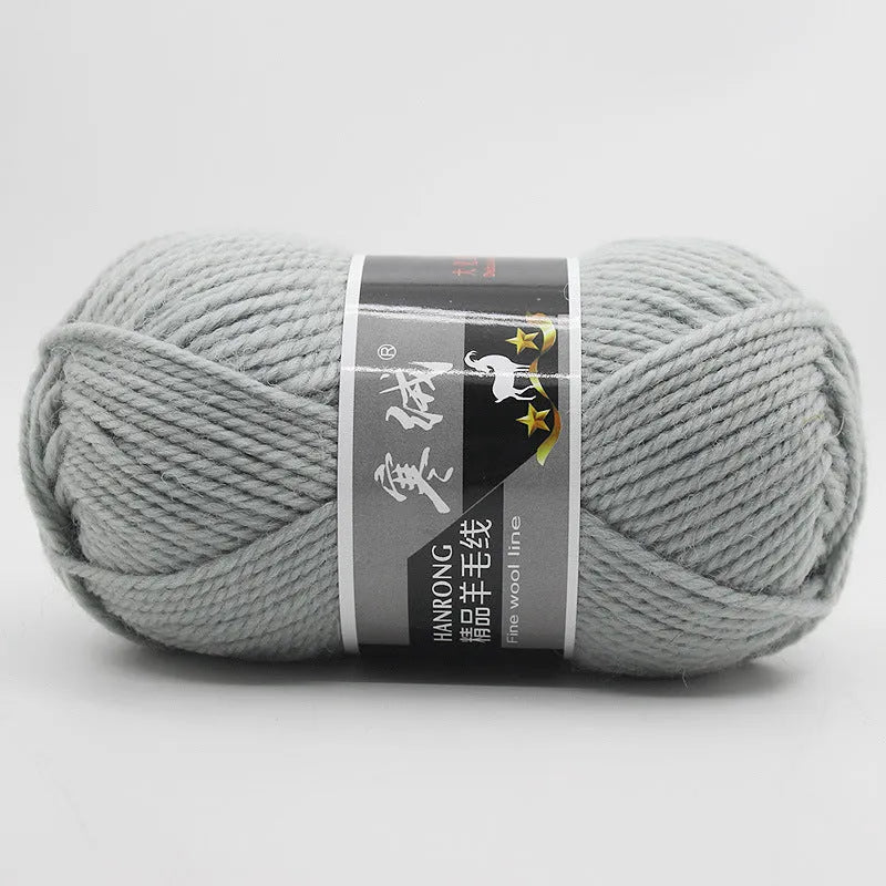 Cashmere Wool Ball Thick Knitting Yarn Ball Self-woven Woven Material Kit