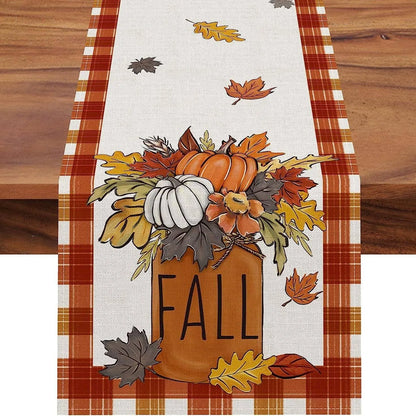 Autumn Thanksgiving Atmosphere Decorative Table Cloth