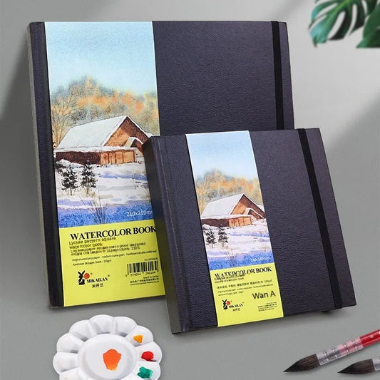 Student Hard Shell Watercolor Painting Book