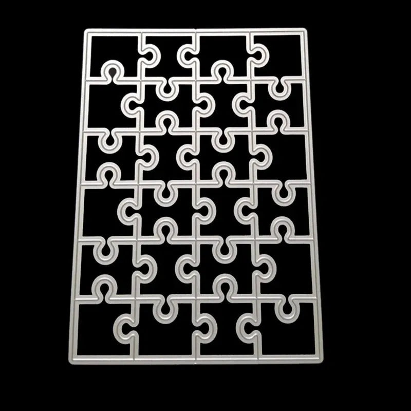 Puzzle Block Metal Carbon Steel DIY Knife Mold