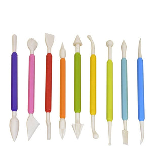9 Fondant Engraving Pen Cake Graver Set - DiyCraftsProject