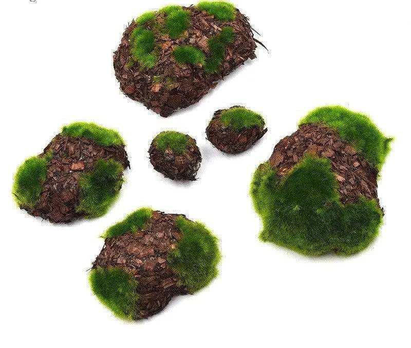 Artificial moss fairy garden decor model making fake grass