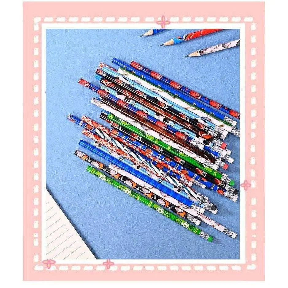 Baseball Basketball Rugby Football Theme Pencils Back To School Supplies