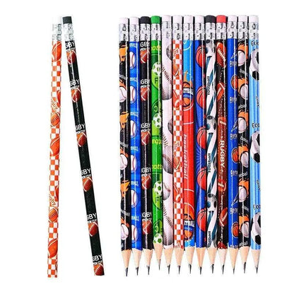 Baseball Basketball Rugby Football Theme Pencils Back To School Supplies