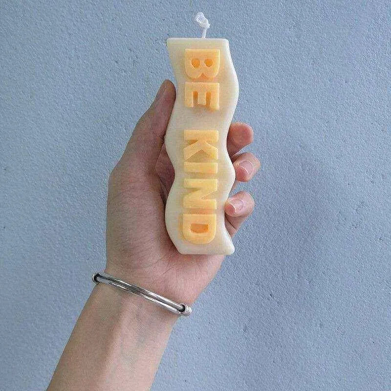 Be Kind Candle Molds Funny Candles Inspirational Quotes Love