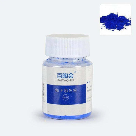 Blue Ceramic Underglaze Pigment Blue Underglaze Powder Glaze Medium and High Temperature 1200-1320 Degrees