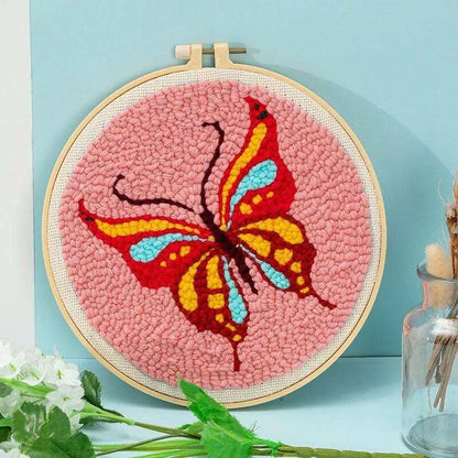 Butterfly Cross Stitch Pattern Butterfly Embroidery Kit