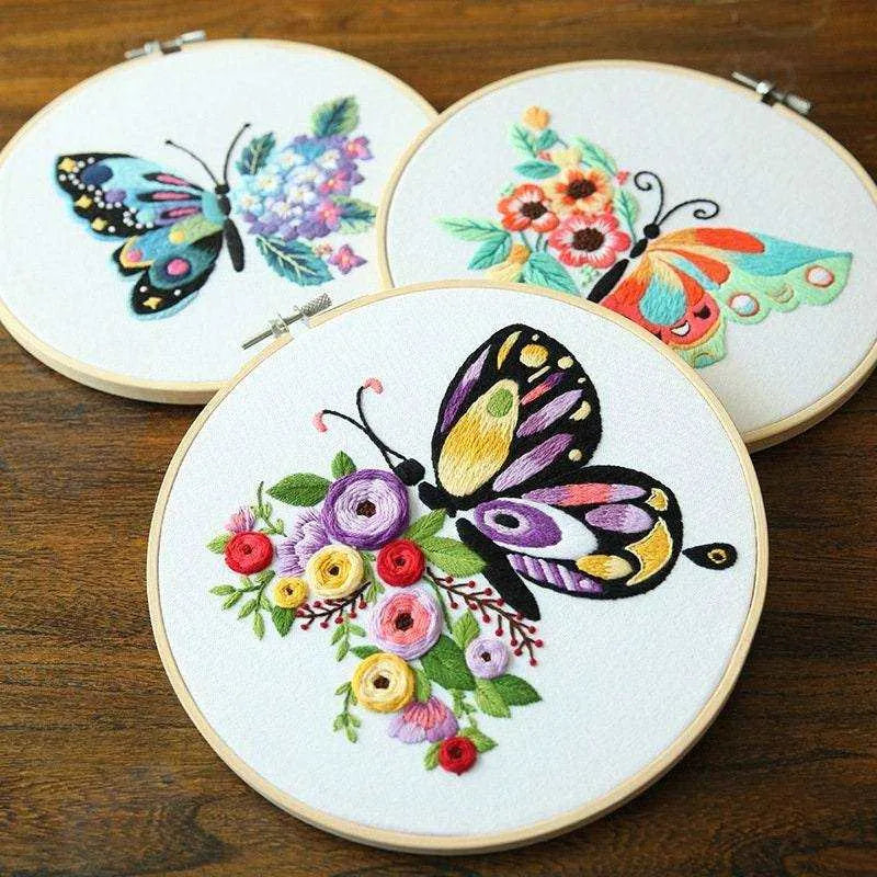 Butterfly Embroidery Butterfly Cross Stitch Pattern