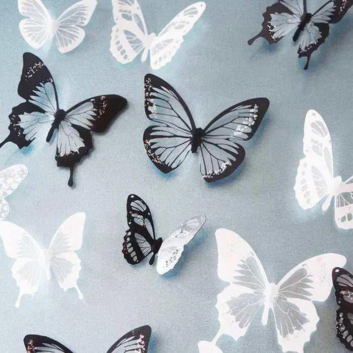 Butterfly Stickers Butterfly Wall Decor 3d Butterfly Wings Little Girls Bedroom Decor