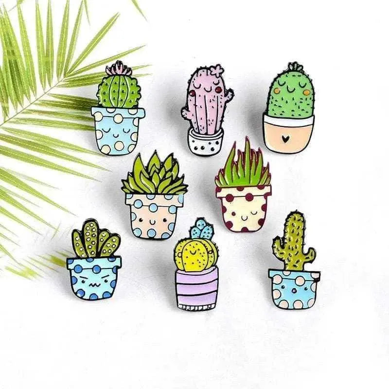 Cactus brooch