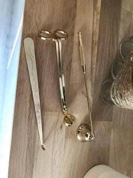 Candle makers accessories wick trimmer candlewick snuffer and wick dipper tool