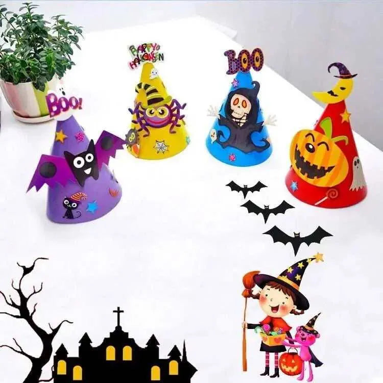 Cartoon Hats For Kids Party Halloween Party Supplies Trick Or Treat