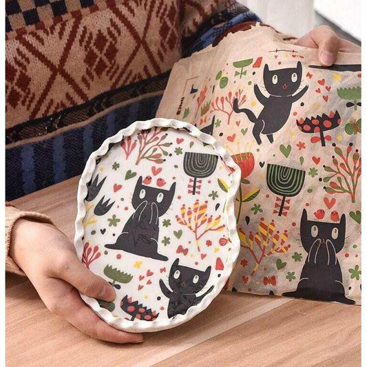 Cat Underglaze Decal For Pottery Animals Underglaze Sticker For Ceramics