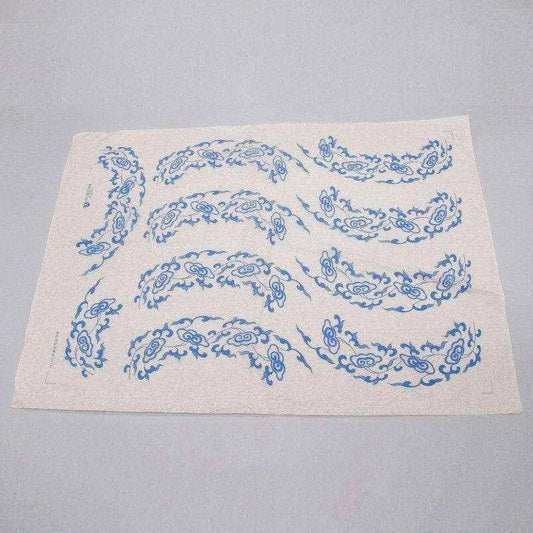 Ceramic Underglaze Decal Paper Blue And White Ceramic Stickers