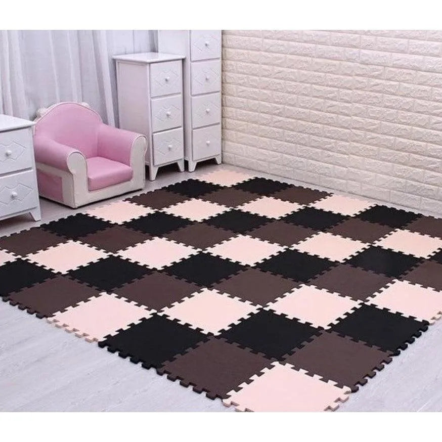 Children'S Stitching Foam Floor Mats Home Bedroom Thickened Floor Mats Puzzle Climbing Mats Living Room Anti-Fall Crawling Mats