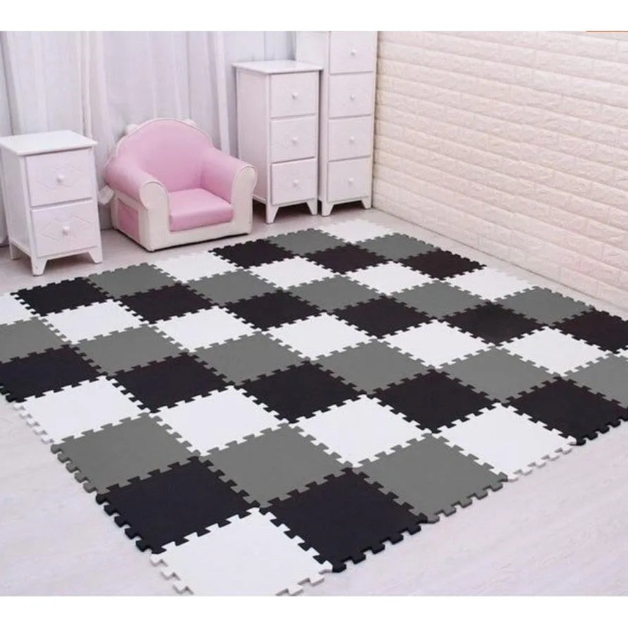 Children'S Stitching Foam Floor Mats Home Bedroom Thickened Floor Mats Puzzle Climbing Mats Living Room Anti-Fall Crawling Mats