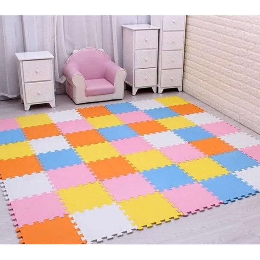 Children'S Stitching Foam Floor Mats Home Bedroom Thickened Floor Mats Puzzle Climbing Mats Living Room Anti-Fall Crawling Mats