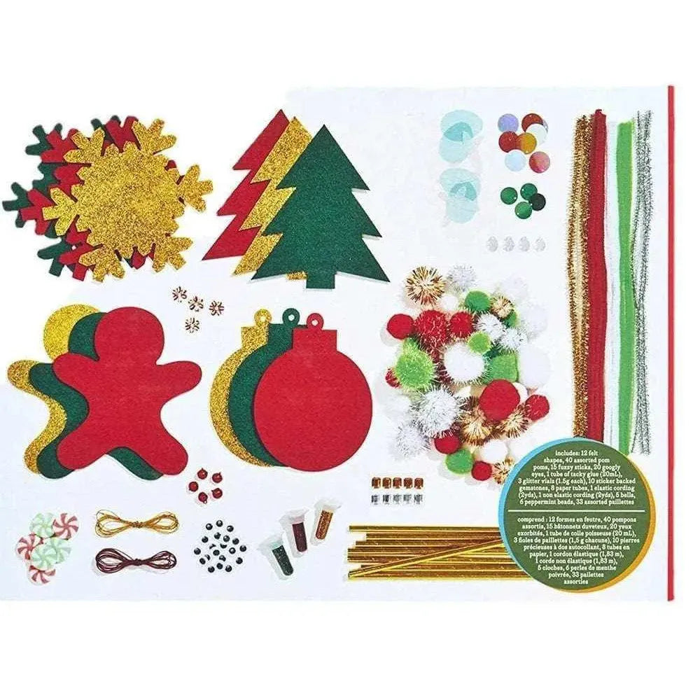 Christmas Craft Kit For Kids DIY Christmas Ornament Christmas Decor Making Activity For Children