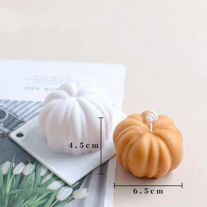 Christmas Series Pumpkin-shaped Scented Candle Diy Mold