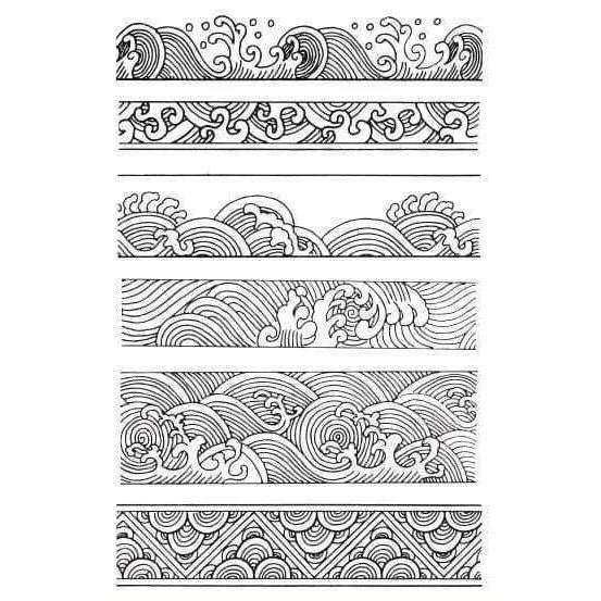 Clay Embossing Sheet Ceramic Pottery Stamp Pattern Template