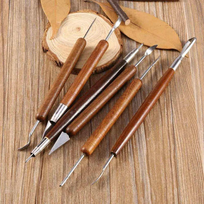 Clay shaping tool set clay sculpting tools 6pc set pottery tools