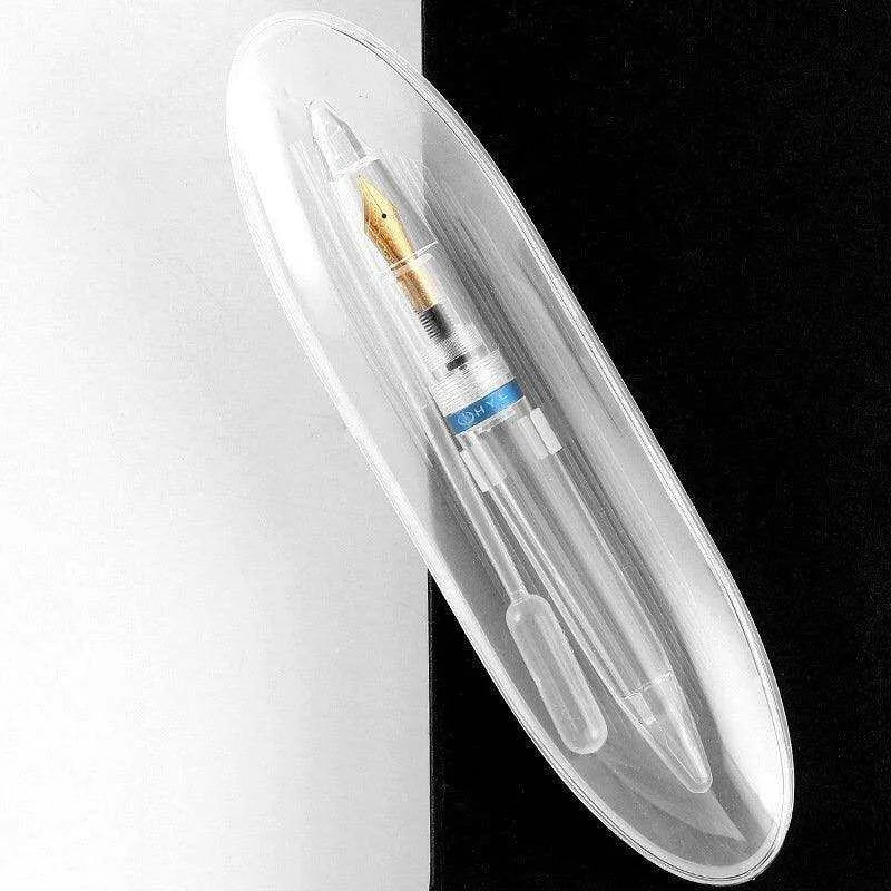 Clear Fountain Pen Acrylic Transparent Pen Writing Gift For Dad