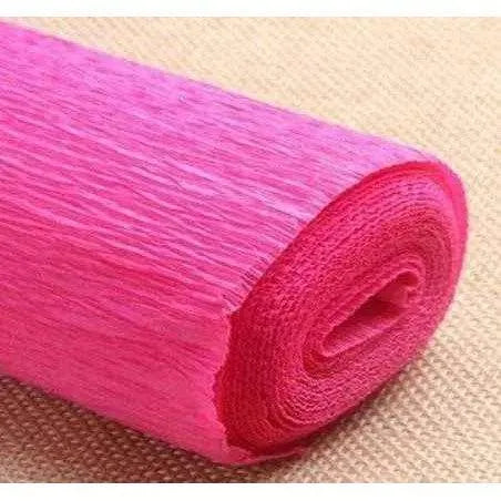 Colored Crepe Paper Roll for Flower Making Wrinkle Paper Gift Wrapping Packing Paper