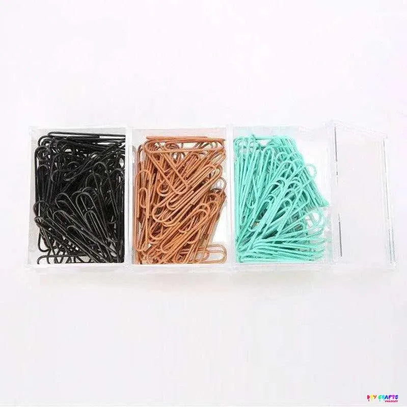 Colored Paper Clips Agenda Planner Journal Paper Holder Bookmark Decorative Page Clips for Office Home Shop School Store Warehouse