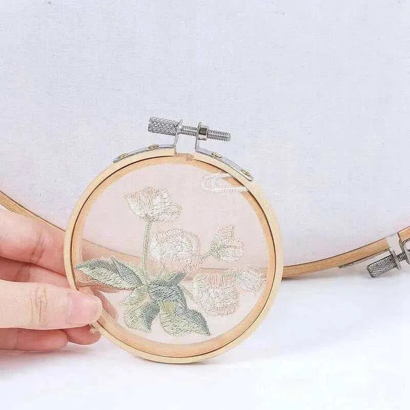 Cross stitch ring bamboo hoop for embroidery round frame sewing tool