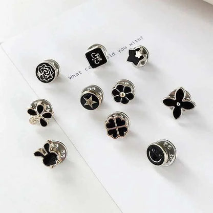 Cute Small Buttons DIY Dressmaking Supplies Sewing Accessories Brooch Pins For Blouse Cufflink Button 10pcs