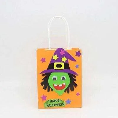 DIY Trick Or Treat Bag Halloween Candy Bag Party Favors Supplies