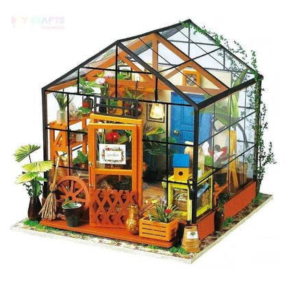 DIY miniature greenhouse kit