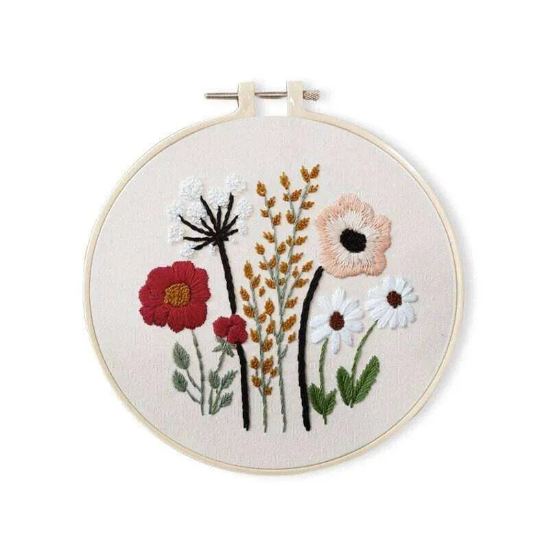 Dainty Stems Embroidery Kit