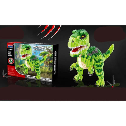 Dinosaur building block toy