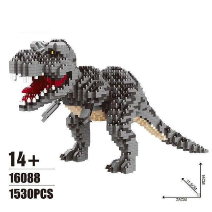 Dinosaur building block toy