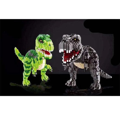 Dinosaur building block toy