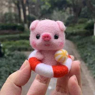 Diy Amigurumi Doll Needle Felting Kit Diy Craft Kit For Adults