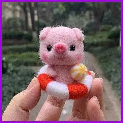 Diy Amigurumi Doll Needle Felting Kit Diy Craft Kit For Adults