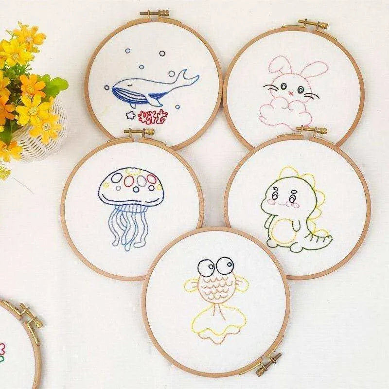 Diy Embroidery Kit Children's Bedroom Decor Diy Nursery Decor