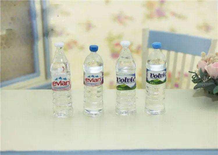 Dollhouse miniature food mini bottle of water