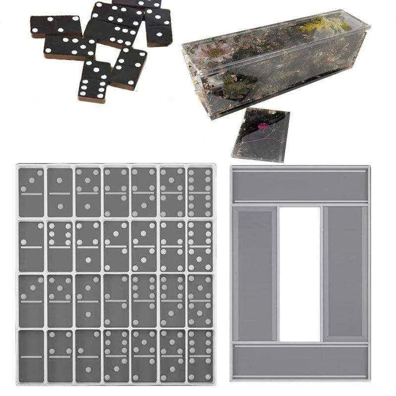 Domino Mold DIY Dominos Mould DIY Game Board Mold