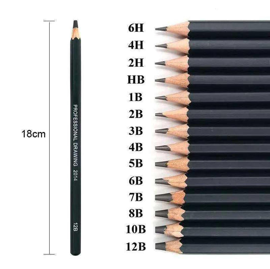 Drawing Pencils Set Gift For Artist Anime And Sketching Pencils